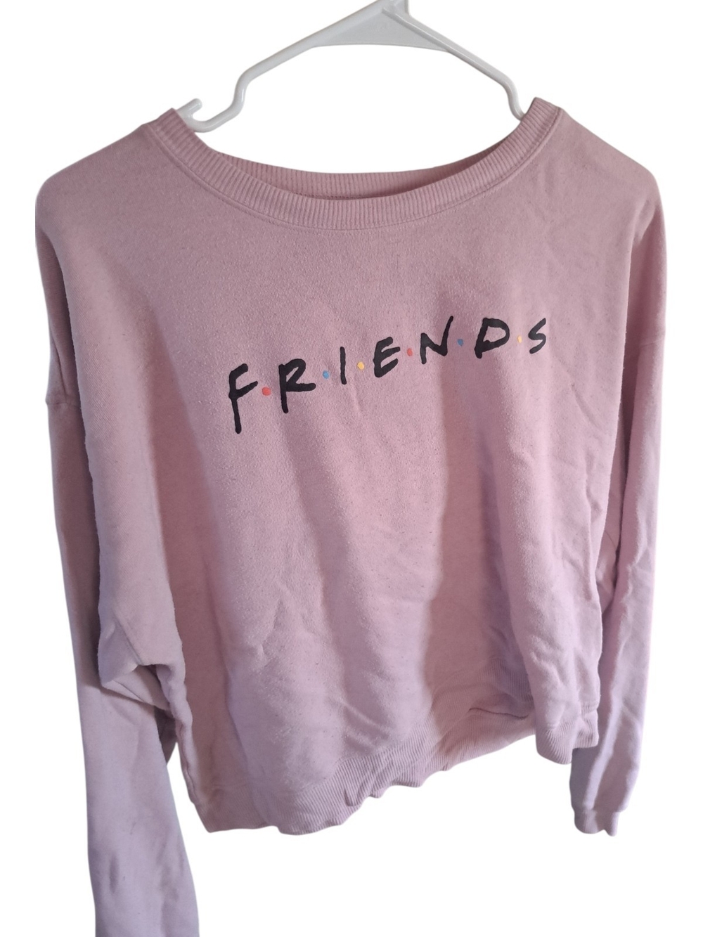 FRIENDS Pink Graphic Crewneck Sweatshirt